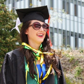 picture of graduating student