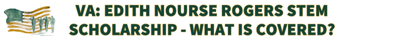 STEM SCHOLARSHIP WHAT IS COVERED