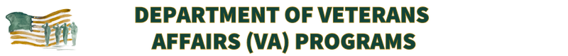 DEPARTMENT OF VETERANS AFFAIRS (VA) PROGRAMS