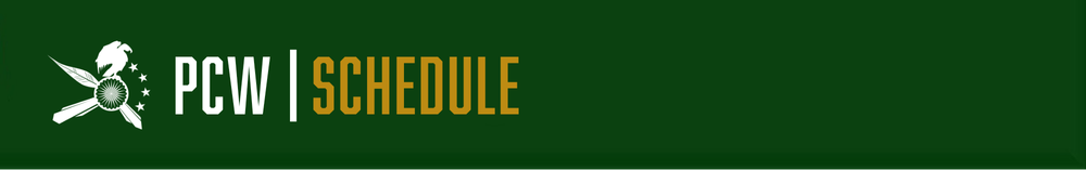 PCW Schedule Banner