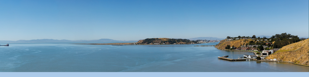 A panoramic view of Cal Poly Maritime Academy.