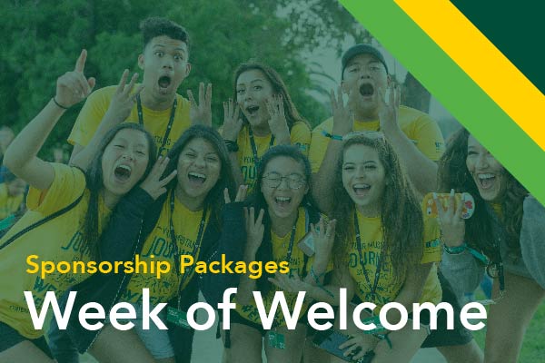 Week of Welcome Sponsorship Packages
