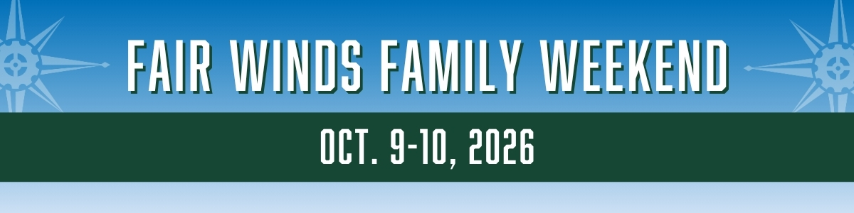 Fair Winds Family Weekend Banner
