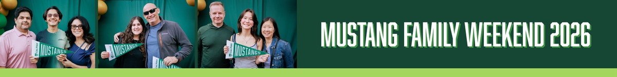 Register for Mustang Family Weekend