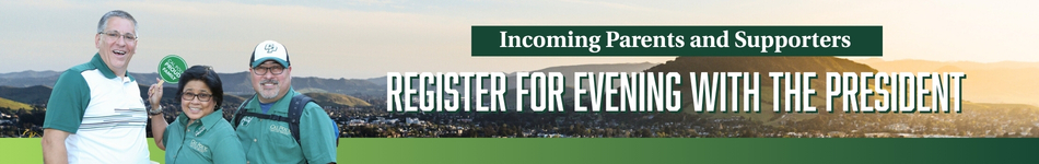 Register now for Evening with the President!