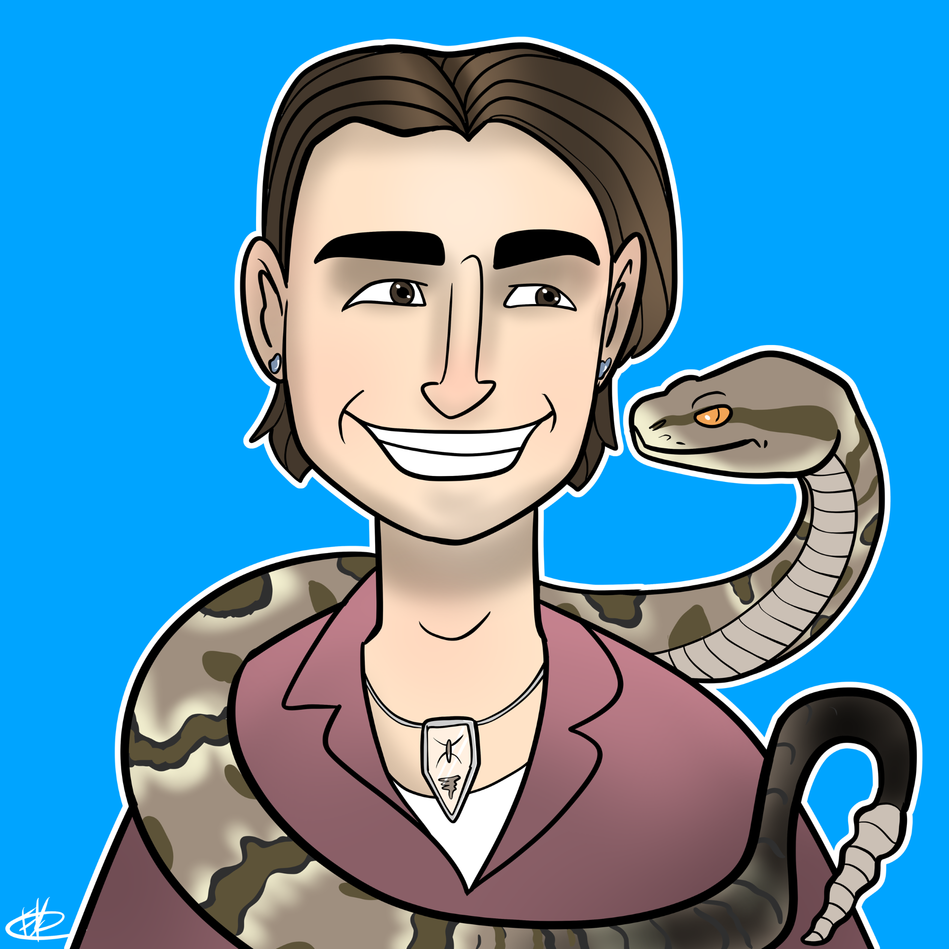 Cartoon of Anthony DiMeglio