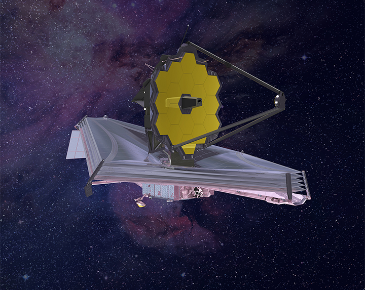 illustration of James Webb Space Telescope