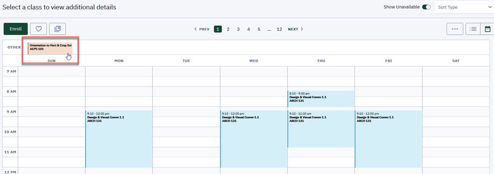 Schedule Builder - Office of the Registrar - Cal Poly, San Luis Obispo