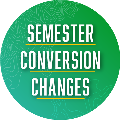 Semester Conversion Changes