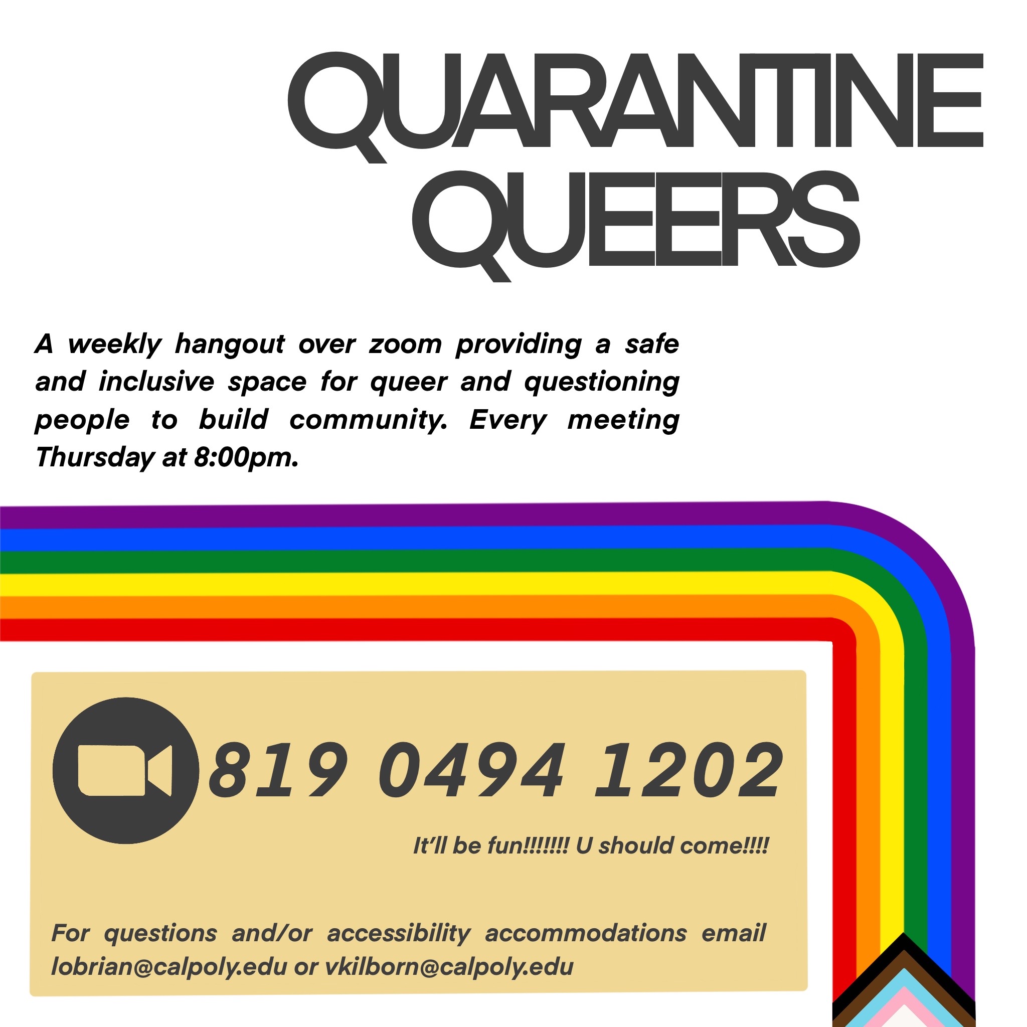 Quarantine Queers Group