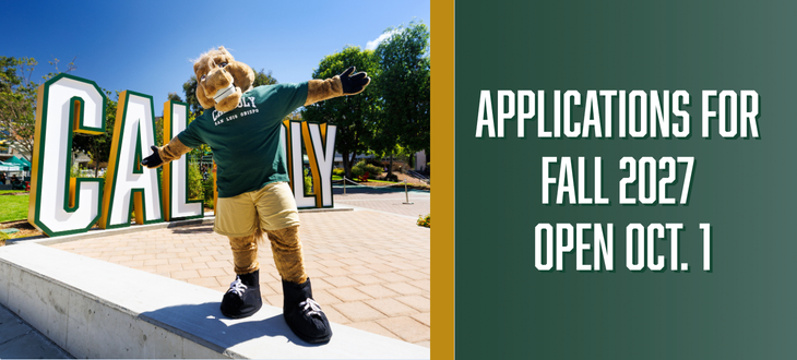 Applications for Fall 2027 Open Oct. 1