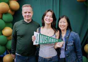 Photo of an admitted student